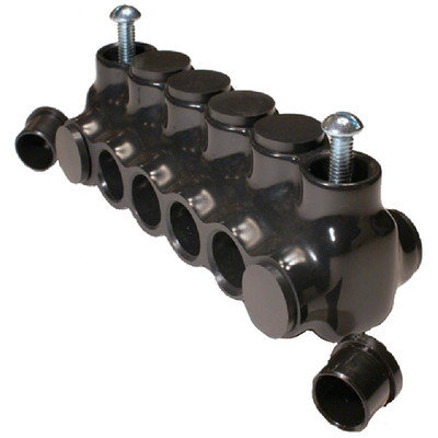 Morris Products 24-Amp 600-Volt Black 4-Wire Connector 97834