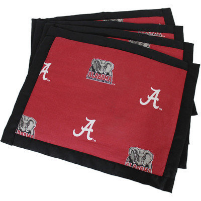 Alabama Placemat with Border Set of 4 by College Covers