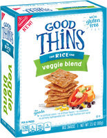 Good Thins Veggie Blend Rice Snacks 3.5 oz. Box