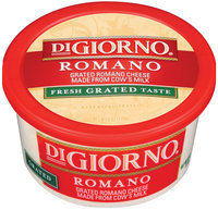 DiGiorno Romano Grated Cheese 6 Oz Tub