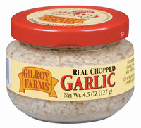 Gilroy Farms Real Chopped Garlic 4.5 Oz Jar