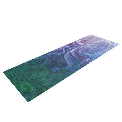 Kess Inhouse Electric Dreams II by Mat Miller Yoga Mat