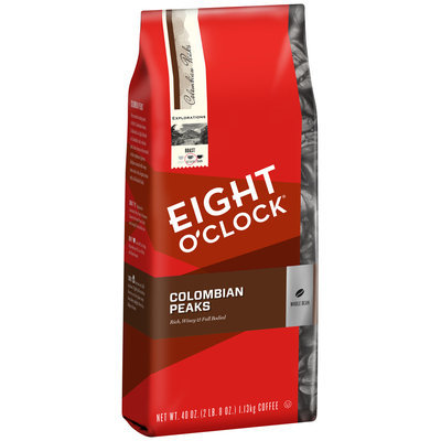 Eight O'Clock® Colombian Peaks Whole Bean Coffee 40 oz. Bag