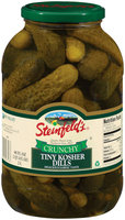 Steinfeld's Crunchy Tiny Kosher Dills Pickles 68 Oz Jar