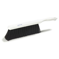 Carlisle 4048100 - Counter Brush w/ 8-in White Plastic Handle & Black