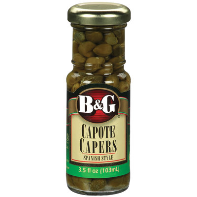 B&G Capote Spanish Style Capers 3.5 Oz Jar