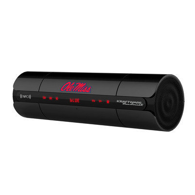 Kraftware BluesoundX Bluetooth Rechargeable Speaker Collegiate Team: University of Mississippi