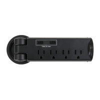 Safco Power/data Outlet - 5 X Power Receptacles Tabletop, Desktop (2069bl)