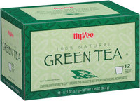 Hy-Vee® Single Serve Cup Green Tea 12 ct Box