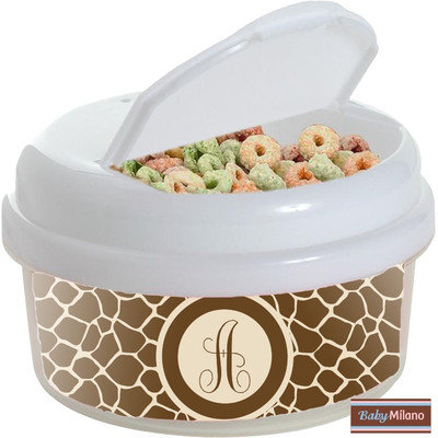 Baby Milano 12 oz Giraffe Snack Container