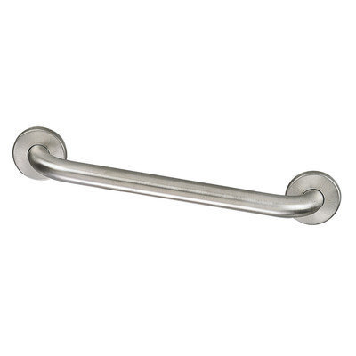 Design House 514091 Satin Stainless Steel Com. Grab Bar 1.5 12