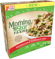 MorningStar Farms® Veggie Bowls Mushroom & Asparagus Orzo Veggie Entree 9 oz. Box