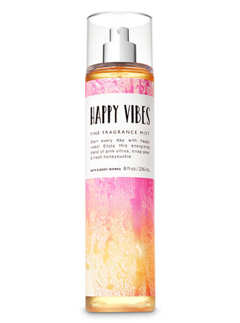 Bath & Body Works HAPPY VIBES Fine Fragrance Mist