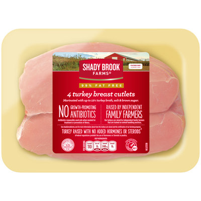 Shady Brook Farms 99% Fat Free Fresh Turkey Breast Cutlets