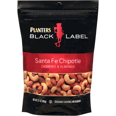 Planters Black Label Santa Fe Chipotle Cashews & Almonds Bag