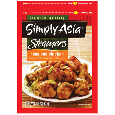 Simply Asia Steamers Kung Pao Chicken Dry Seasoning Mixes 1 Oz Packet