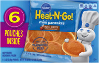 Pillsbury® Heat-N-Go! Maple Burst'n® Mini Pancakes 6-2.82 oz. Pouches
