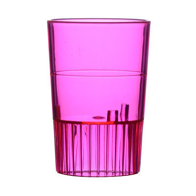 Fineline Settings, Inc Quenchers Disposable Plastic 1 oz. Neon Shooter (500/Case), Red