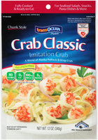 TransOcean® Crab Classic Chunk Style Imitation Crab 12 oz. Bag