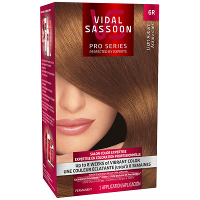 Vidal Sassoon Pro Series 6R Light Auburn Hair Color Kit
