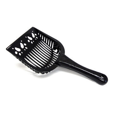 Fresh Kitty Litter Scoop Color: Black, Size: Large (12.75