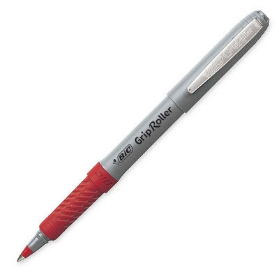 BICGRE11RD - BIC Comfort Grip Rollerball Pen