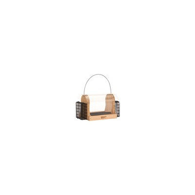Natures Way BWF16 Bamboo Hopper Feeder With Suet Cages