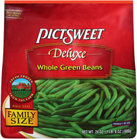 DELUXE Whole Green Beans 24 OZ STAND UP BAG