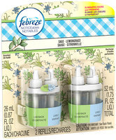 Noticeables Febreze NOTICEables™ Sage Lemongrass Air Freshener (2 Count, 1.75 fl oz)