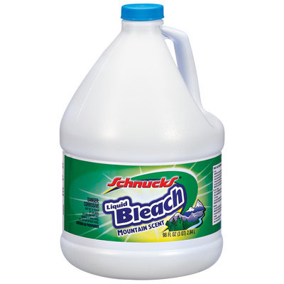 Schnucks Mountain Scent Liquid Bleach 96 Oz Jug