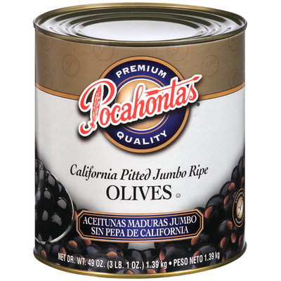 Pocahontas® California Pitted Ripe Olives