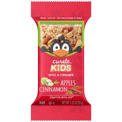 Curate™ Kids Apple & Cinnamon Snack Bar 1.23 oz. Pack