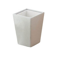 Gedy by Nameeks 1510-02 Kyoto Square Tooth Brush Holder in White