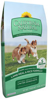 California Natural® Lamb Meal & Rice Formula Small & Medium Breed Puppy Food 15 lb. Bag