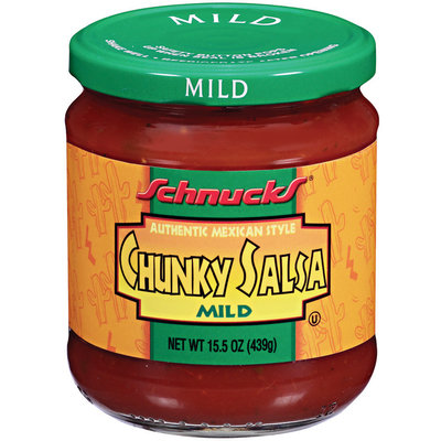 Schnucks® Authentic Mexican Style Mild Chunky Salsa 15.5 oz Jar