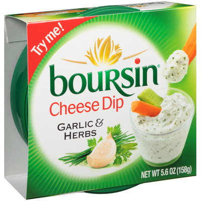 Boursin® Garlic & Herbs Cheese Dip 5.6 oz. Tub