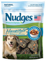 Nudges® Homestyle Beef Pot Roast Flavor Wholesome Dog Treats 5 oz. Bag