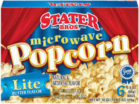 Stater Bros. Lite Butter Microwave Popcorn