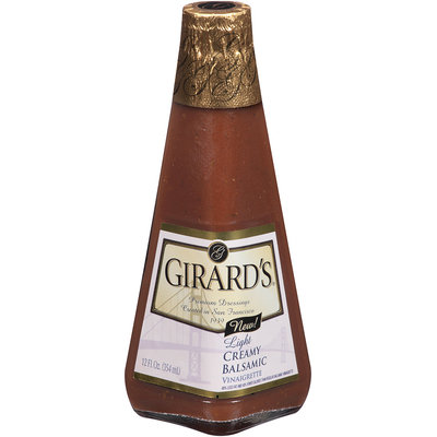 Girard's® Light Creamy Balsamic Vinaigrette 12 fl. oz. Glass Bottle