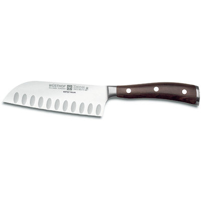 Wusthof Ikon Blackwood 5 inch Santoku Knife