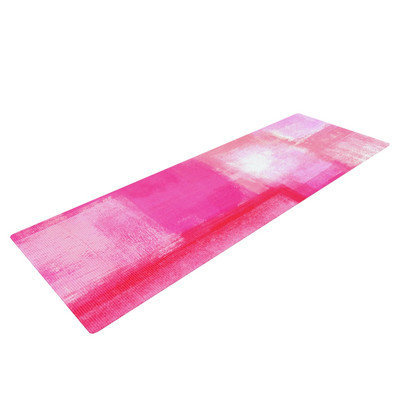 Kess Inhouse Running Late by CarolLynn Tice Yoga Mat