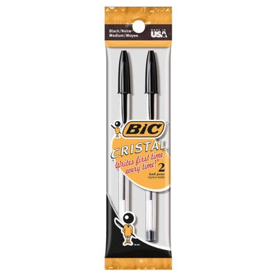 BIC Ballpoint Stick Pens Stic Ballpoint Pen, Medium Point