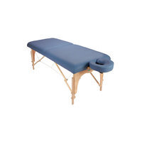 Customcraftworks Athena Table with Carry Case Color: Teal