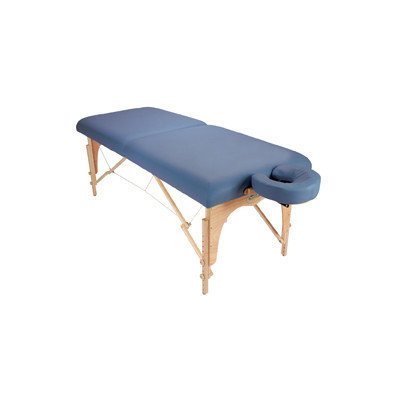 Customcraftworks Athena Table with Carry Case Color: Teal