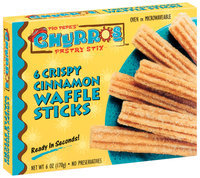 Tio Pepe's Crispy Cinnamon 6 Oz Churros Waffle Sticks 6 Ct Box