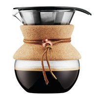 Bodum Pour Over Coffee Maker with Permanent Filter and Cork Handle Size: 17 oz.