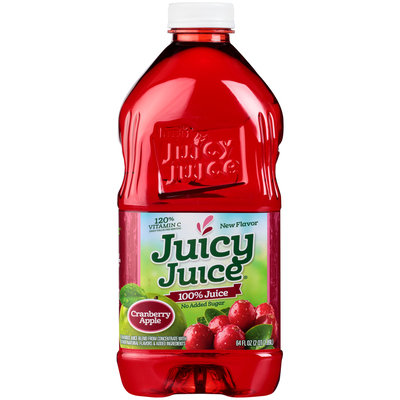 Juicy Juice® Cranberry Apple 100% Juice 64 fl. oz. Bottle
