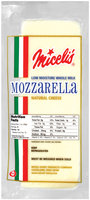 Miceli's Mozzarella Natural Low Moisture Cheese