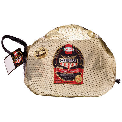 HORMEL CURE 81 W/Natural Juices Spiral Sliced Bone-In Half Ham