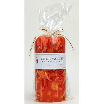 Mill Valley Candleworks Mango Citrus Scented Pillar Candle Size: 6